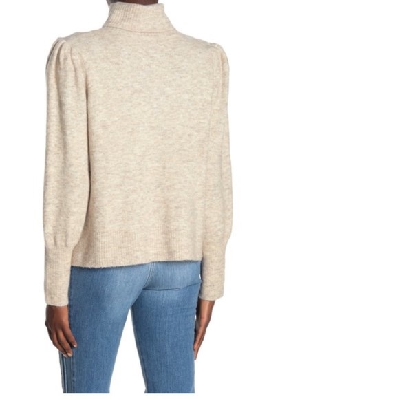 FRAME Swingy Rib Turtleneck Sweater - Picture 2 of 9